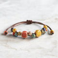 SUNRISE | Favorite bracelet with knot clasp and ceramic accessories